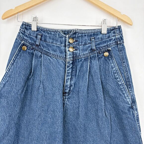 Womens Vintage Liz Wear  Cowboy Jeans‎ Size 8   High Rise Straight Leg jeans Y2k - Picture 2 of 10